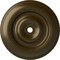 Ekena Millwork Classic Ceiling Medallion (Fits Canopies up to 8 1/4"), Hand-Painted Brass, 44 1/2"OD x 4"ID x 4 "P CM44CLBRS - alternate 1